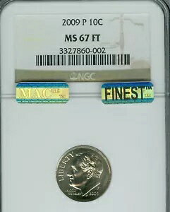 2009 �v���[�Y�x���g �_�C�� NGC MS67 FT MAC �ō����r�W�l�X �X�g���C�N MAC �X�|�b�g���X�B