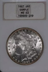1887 [K MS h NGC MS63 GEN 4 FATTY I[h t@bg z_[ Tv Xu