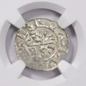 Hermann Von Kalvelage Germany AD 1020-1051 NGC MS 64 �V���o�[ �f�i�[�� �G���f��