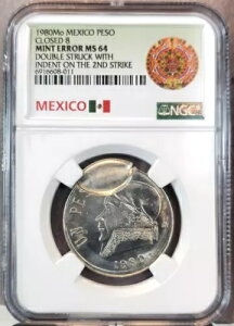 1980 ���L�V�R 1 �y�\�N���[�Y 8 NGC MS 64 �~���g�G���[ �_�u���X�g���C�N ���ɒ�����