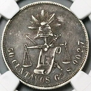 1869-Go NGC XF 40 ���L�V�R 50 �Z���^�{�X �O�A�i�t�@�g �~���g �R�C�� POP 1/2 (24063004C)