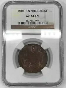 1891 H �C�M���X�R�k�{���l�I�Z���g NGC MS-64 BN