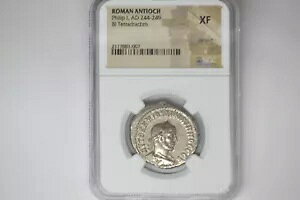 ���[�}����̃A���e�B�I�L�A�B�t�B���b�v 1 �� (AD 244-249)�B BI �e�g���h���N�} (28mm�A1 ����)�B NGC XF