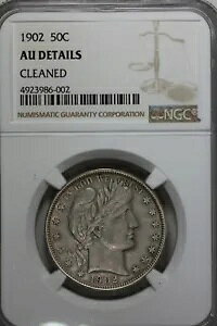 1902 50C NGC AU ڍ N[jOς X n[t_[ 50 ZgA0.50