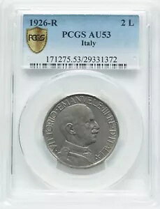 �C�^���A���� 1926-R 2 ���� �R�C���ANGC �F�� AU53�A�󏭂ȓ��t