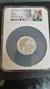 2021 MO ���L�V�R �V���o�[ ���x���^�[�h 2oz MS-70 NGC - �g�b�v �|�b�v - NGC �ɂ��O���[�f�B���O���ꂽ 39 �̂�