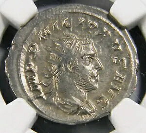 ���[�} �R�C�� �t�B���b�v 1 ��/���[�} AD 244-249 AR �_�u�� �f�i���E�X NGC AU 4/5 4/5