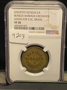 A9203AxjVA(CA) ɁAtH[F RNVA3 1/2c g[N V.A NGC VF 30