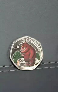 GRUFFALO & MOUSE 50p �R�C�� �f�J�[�� �J���[