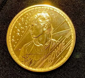 2021 デヴィッド ボウイ 1 オンス銀貨 (2 ポンド) 女王エリザベス 2 世 SWEET!