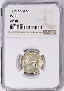 1945 P- �W�F�t�@�[�\�� �j�b�P��- DDR- FS801- NGC MS66