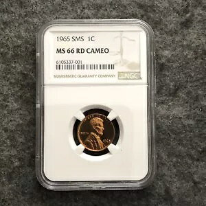 1965 SMS J[ A Zg NGC MS 66 RD CAMEO X[p[ 󏭃JI Zg