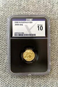 2008-W AJ obt@[  $5 1/10 IX / MS 70 / NGCX 10 / ubN