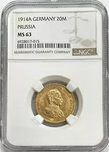 1914�N �h�C�c���v���C�Z���R�̋����� 20 �}���N�R�C�� NGC ������ 63