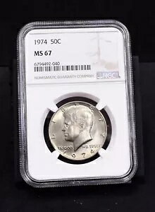 1974 �P�l�f�B �n�[�t�_���[ - NGC MS67 (#50405-L)