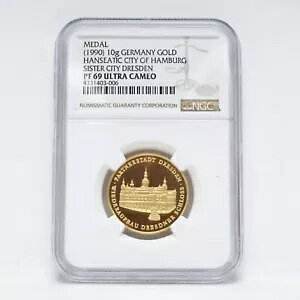 1990 hCc 10 O .900 S[h nUnuNs NGC PF69 Eg JI