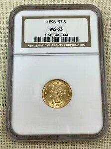 1896N $2.5 oeBwbh݁ANGC MS63