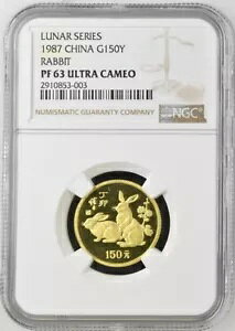 1987 ETMN 150  NGC PF63 EgJI