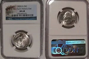 2020 S EBA t@[jՒn 25c NGC MS 68