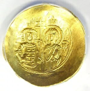 �W���� II AV �S�[���h �n�C�p�[�p�C���� �L���X�g �r�U���`�� �R�C�� 1118-1143 AD - ANACS AU58