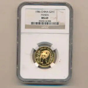 1986 25  RC O[h NGC MS 69 AWiA1/4 IX