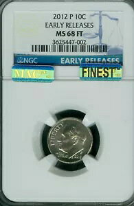 2012 �v���[�Y�x���g �_�C�� NGC MS68 FT ER PQ MAC �ō��� MAC �X�|�b�g���X �|�b�v 5�B