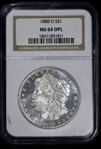 1888-O [K Vo[ $1 h NGC MS 64 DPL fB[v ~[ v[t CN