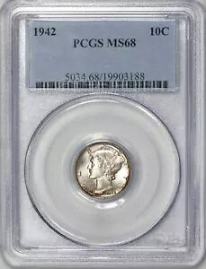 1942 }[L[ _C PCGS MS68 łˁI #5DDJ