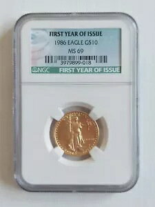 1986 NsNxS[h AJ C[O G$10 NGC MS 69 ㎿