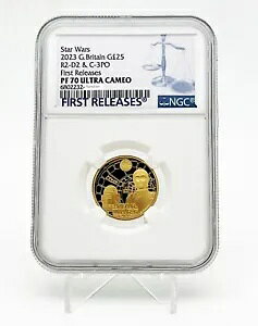 CMX 2023 25|h X^[EH[Y R2-D2  C-3PO 1/4IX S[h v[t RC NGC PF70