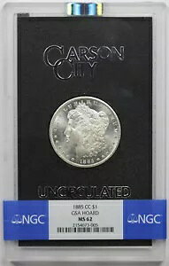 1885-CC K _[ Vo[ $1 MS 62 NGC GSA ۊǔ COA