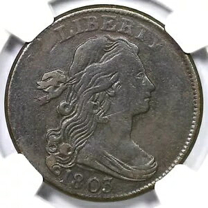 1803 S-262 NGC F 15 Sm fCg SM Frac h[v oXg [W Zg RC 1c