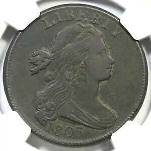 1803 S-259 R-4 NGC XF �f�B�e�[�� �h���[�v �o�X�g ���[�W �Z���g �R�C�� 1c