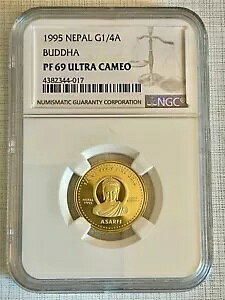 lp[ 1995  1/4 IX S[h NGC PF69 Eg JI SKU# 1612