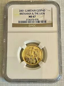 CMX 2001 u^jA 25 |h 1/4 IX  NGC MS67 Sku# 2885
