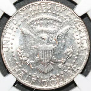 1995 P Kennedy Half Dollar Reverse Huge Struck through ERROR NGC �F��R�C��!