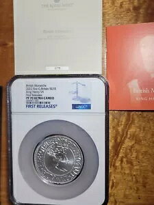 2022 NGC PF70 British Monarchs 5 �I���X �L���O �w�����[ 7 ����� 10 �|���h COA# 73