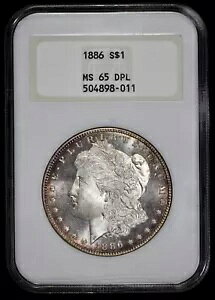 1886 [K Vo[ 1 h NGC MS 65 DPL fB[v v[t CN t@beB z_[