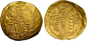 �A���N�V�E�X 1 �� �R���l�k�X (AD 1081-1118)�B AV �n�C�p�[�p�C���� (31mm�A4.35 gm�A6h)�B NGC �`���C�X