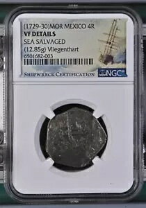1729-30 MOR ���L�V�R 4 Reales ��j�D NGC VF �C�ŃT���x�[�W���ꂽ���B���Q���T�[�g