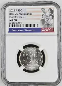 2024�N P Rev. �p�E���E�}���[���m 25c NGC MS 68 �A�����J�����N�H�[�^�[�̃t�@�[�X�g�����[�X