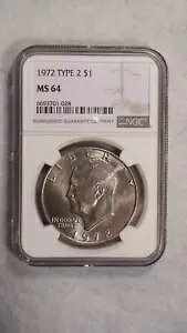 1972 ^Cv 2 AC[n[ h NGC MS64  IKE 1 h RC w!