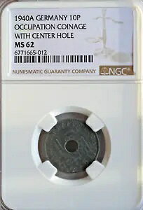 �h�C�c NGC 62 Reichskreditkassen ��O�鍑 10 RCF �Z���^�[ �z�[�� �R�C�� 1940 ���A