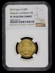 ���A�I�g�b�v�|�b�v�I�X�y�C�� 2012 100 ���[�� �}���x�h �S�[���h�A��� �ݕ� NGC PR 70 UC