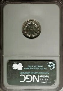 1915 NGC PR64 Mintage 450 = 2 �ԖڂɒႢ 1858-Today PROOF 10c ? ? KEY Barber Dime
