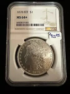 1878 8 �e�[�� �t�F�U�[ ���[�K�� �h�� NGC MS 64+ 001