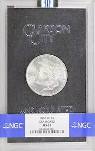 1882-CC [K h 1 h MS 63 NGC GSA ۊǔ COA