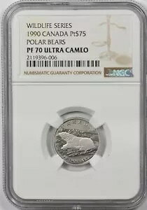 �J�i�_ 1990 �h�� 75 �v���`�i �V���N�}���� NGC �v���[�t 70UC 0.2497 �I���X�̃v���`�i�B 262