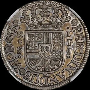 PCGS & NGC Œmō AU58 1751 S PJ ONE REALE 1 REAL XyCg[̃gbv|bv