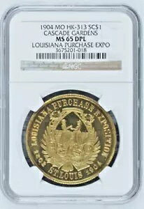 1904 MO HK-313 h LA wGLX| JXP[h K[fY NGC MS 65 DPL